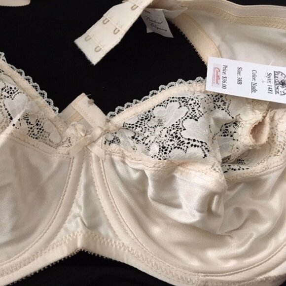 Alice Underwire Bra Comfort Rose Banded Practical Elegance Beige 1481 B, D, DD-E - Picture 1 of 4